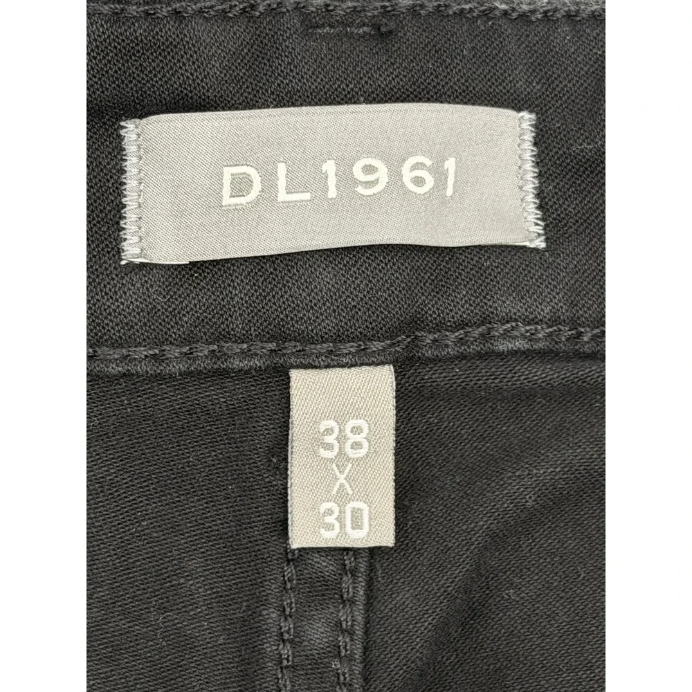 DL 1961 Avery Modern Straight Coal Jeans 38x30